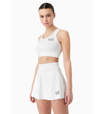 Top Tennis Pro de tejido técnico Ventus7 blanco (L), Deportivo, Tenis/Padel, Multideporte, Poliéster, Sin manga