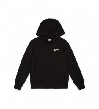 EA7 para niño. 7B000031_AF10380 Conjunto French negro (16Años= 176cm), Casual, Deportivo, Algodón, Multideporte, Manga larga, moda infantil