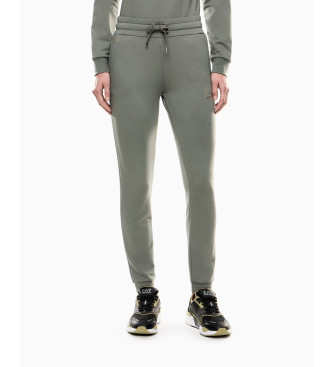 EA7 para mujer. 8NTP66_TJ9RZ Pantalón Evolution verde (XS), Casual, Deportivo, Multideporte, Poliéster