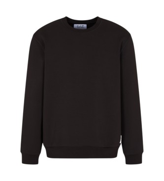 EA7 unisex. 7X000248_AF12116 Sudadera Train 7 Cuore negro (L), Casual, Algodón