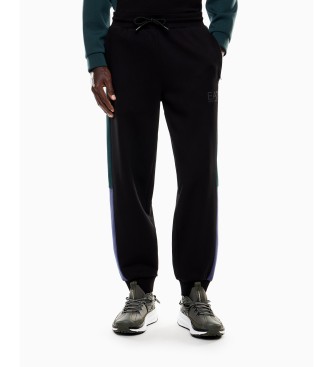 EA7 para hombre. 7M000945_AF10377 Pantalón Athletic Colour negro (XS), Casual, Algodón