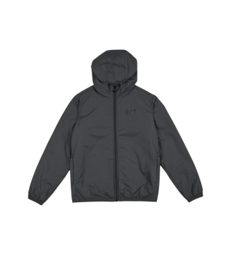 EA7 para niño. 7B000165_AF17183 Chaqueta Id gris (8Años= 130cm), Casual, Poliéster, moda infantil