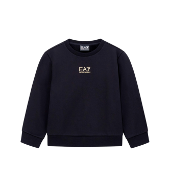 EA7 para niño. 7B000161_AF10368 Sudadera Ea negro (16Años= 118cm), Casual, Algodón, moda infantil