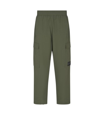 EA7 para hombre. 7M000953_AF13190 Pantalón Cargo verde (XXL), Casual, Poliamida