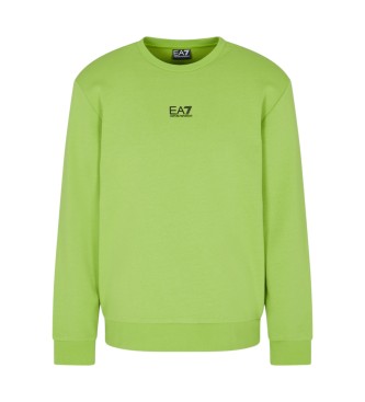 EA7 para hombre. 8NPM34_PJVTZ Sudadera Train Core verde (L), Casual, Algodón