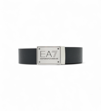 EA7 unisex. 7X000091_AF14319 Cinturón Reversible negro (OSFA), Casual, Poliuretano