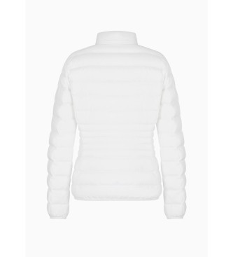 EA7 para mujer. 8NTB23_TNF8Z Chaqueta de plumas plegable Core con capucha blanco 4
