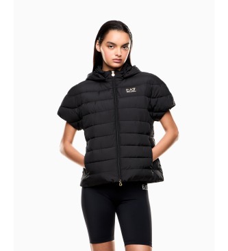 EA7 para mujer. 7W000477_AF12476 Chaqueta Plegable Core Lady negro (XL), Casual, Deportivo, Multideporte, Poliéster, Sin mangas / Tirantes