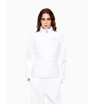 EA7 para mujer. 8NTQ08_TNF8Z Chaleco Core blanco (XS), Casual, Poliéster
