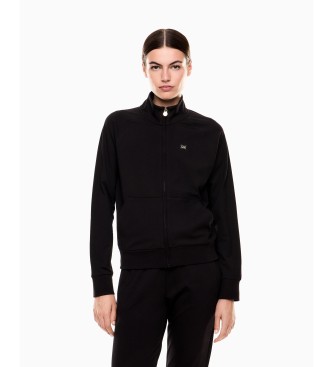 EA7 para mujer. 7W000457_AF13135 Sudadera Core Lady negro (M), Casual, Algodón