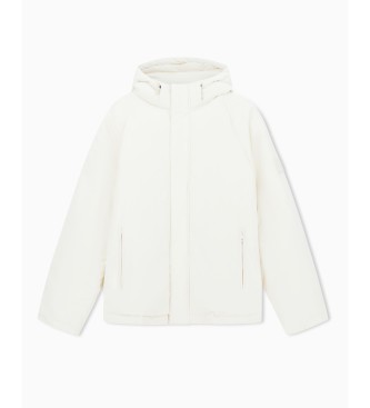 EA7 unisex. 7X000134_AF16828 Chaqueta Core Ho blanco (L), Casual, Poliéster, Poliamida