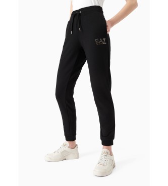 EA7 para mujer. 8NTP66_TJ9RZ Pantalón Train Evolution negro (L), Casual, Deportivo, Multideporte, Poliéster