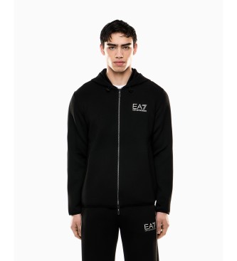 EA7 para hombre. 7M000671_AF14146 Sudadera Gold Label negro (XL), Casual, Deportivo, Multideporte, Poliéster