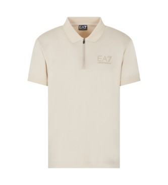 EA7 para hombre. 7M000669_AF13739 Polo Gold Label beige (L), Casual, Viscosa, Manga corta