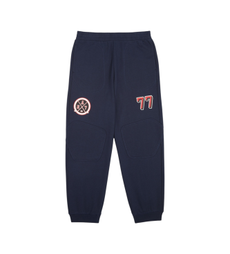 EA7 para niño. 7B000225_AF10368 Pantalón Graphic Series marino (4Años= 106cm), Casual, Algodón, moda infantil