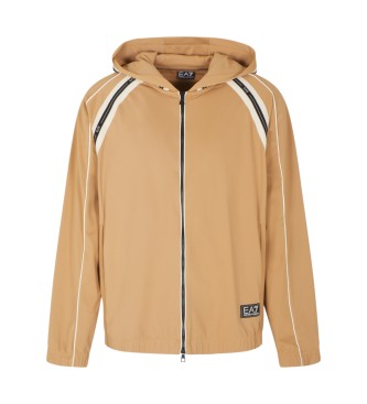 EA7 para hombre. 7M000958_AF17160 Chaqueta Train Logo Series M beige (3XL), Casual, Poliamida