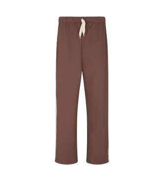 EA7 para hombre. 7M000960_AF17160 Pantalón Style marrón (XS), Casual, Poliamida
