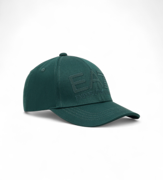 EA7 unisex. 7X000321_AF11989 Gorra Embroidered verde (S), Casual, Algodón
