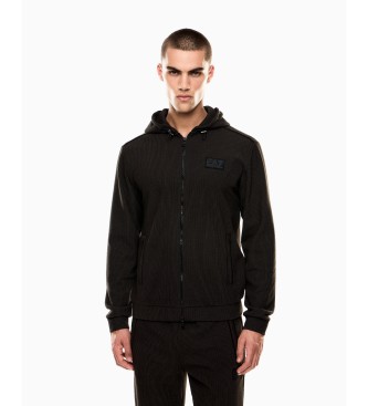 EA7 para hombre. 7M001119_AF17982 Conjunto Train Lux negro (XXL), Casual, Deportivo, Multideporte, Poliéster