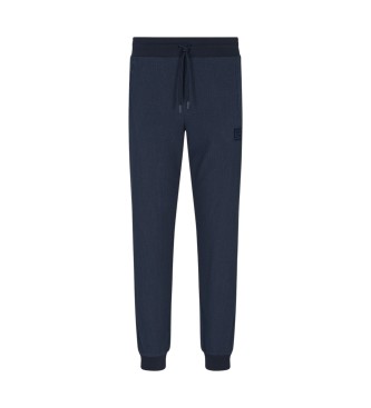 EA7 para hombre. 7M001120_AF17982 Pantalón Train Lux marino (XS), Casual, Poliéster