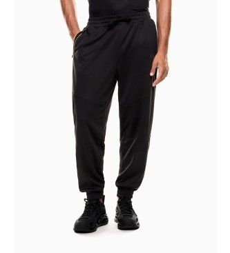 EA7 para hombre. 7M000622_AF17089 Pantalón Soccer negro (M), Casual, Poliéster