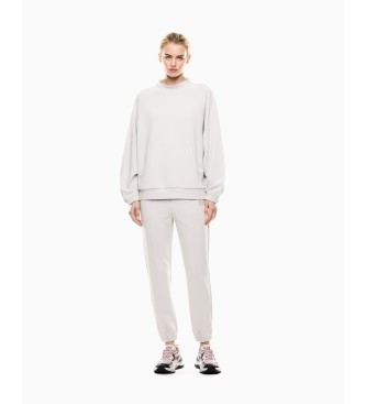 EA7 para mujer. 7W000672_AF12501 Conjunto Train beige (S), Casual, Algodón, Manga larga