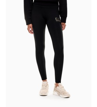 EA7 para mujer. 7W000426_AF12484 Leggings Visibility High Waist negro (S), Deportivo, Algodón, Multideporte