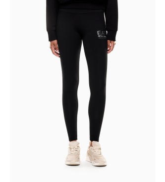 EA7 para mujer. 7W000426_AF12484 Leggings Visibility High Waist negro (L), Deportivo, Algodón, Multideporte