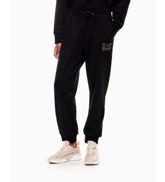 EA7 para mujer. 7W000418_AF12473 Pantalón Visibility negro (XXS), Casual, Algodón