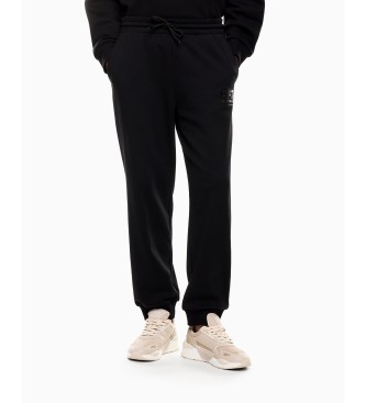 EA7 para mujer. 7W000418_AF12473 Pantalón Visibility negro (M), Casual, Algodón