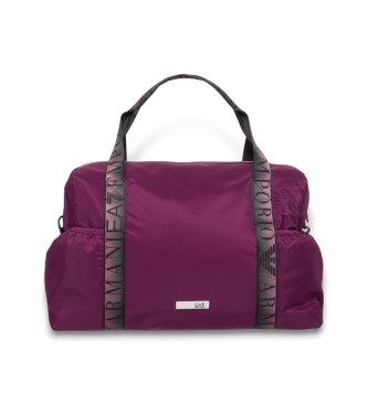 EA7 para mujer. 7W000743_AF18306 Bolsa Style lila (OSFA), Casual, Deportivo, Poliéster