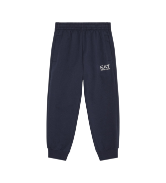 EA7 para niño. 7B000027_AF10380 Pantalón Casual marino (14 años= 164/166 cm), Algodón, moda infantil