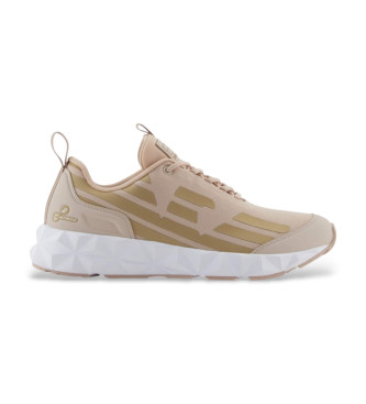 EA7 unisex. X8X217_XK433 Zapatillas Ultimate C2 Kombat Core beige (44 2/3), Plano, Cordones, Casual, Deportivo