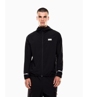 EA7 para hombre. 7M001381_AF13392 Chaqueta Ventus7 M negro (3XL), Deportivo, Poliéster, Manga larga