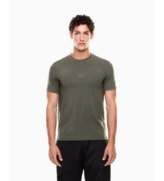 EA7 para hombre. 7M000635_AF17770 Camiseta Ventus7 Small Logo Pl St azul (L), Casual, Poliéster, Manga corta