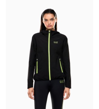 EA7 para mujer. 7W000587_AF15724 Chaqueta Ventus7 negro (3XL), Casual, Deportivo, Multideporte, Poliéster