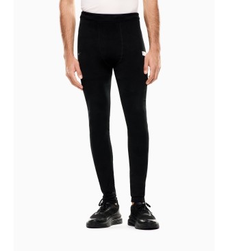 EA7 para hombre. 7M001347_AF22274 Leggings vigor7 negro (S), Deportivo, Running, Sportswear, Multideporte, Poliéster