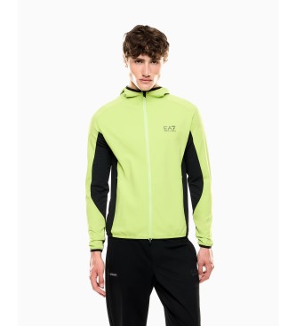 EA7 para hombre. 7M000591_AF13534 Chaqueta Vigor7 verde (XL), Casual, Poliamida