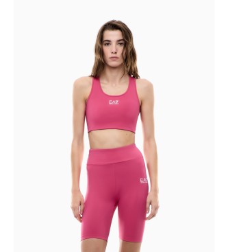 EA7 para mujer. 7W000231_AF12625 Top VIGOR7 W rosa (XXL), Deportivo, Multideporte, Poliamida, Sin mangas / Tirantes