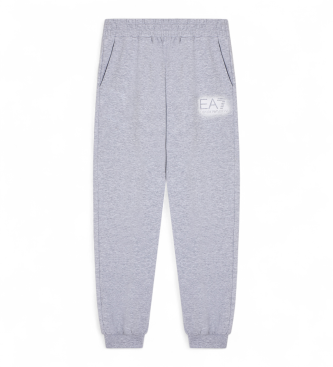 EA7 para niña. 7G000182_AF13135 Pantalones Visibility Girl Gris Claro (10Años= 142cm), Casual, Deportivo, Verde, Algodón, Sportswear, Multid