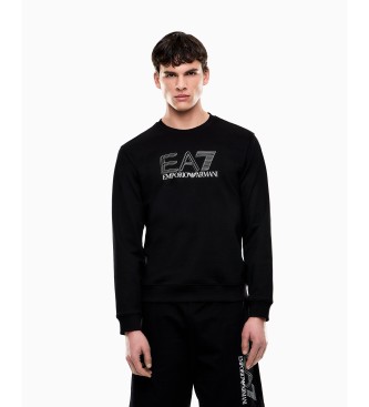 Ea7 Hombre Negro Para 7M001312_af13512 Sudadera Visibility M (L), Casual, Deportivo, Algodón
