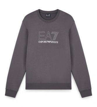 EA7 para hombre. 7M001322_AF10377 Sudadera Visibility M gris (XS), Casual, Deportivo, Algodón, Sportswear, Multideporte, Manga corta