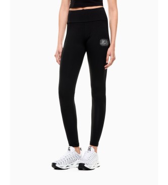 EA7 för kvinnor. 7W000950_AF12484 Leggings Visibility svart (L), Deportivo, Multisport, Polyester