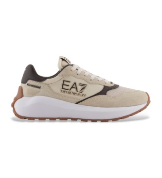 EA7 unisex. 7X000341_AF18616 Zapatillas Wader beige (44), 3 a 5cm, Cordones, Casual