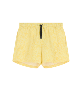 EA7 para hombre. 7M001677_AF21249 Bañador Water amarillo (S), Beachwear, Poliéster