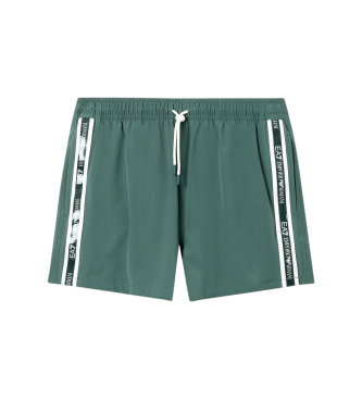 EA7 para hombre. 7M001688_AF21073 Bañador Water Sports verde (M), Beachwear, Poliéster