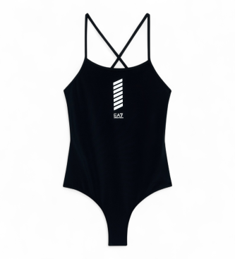 EA7 para mujer. 7W000285_AF20663 Bañador Water Sports negro (XS), Casual, Beachwear, Poliéster