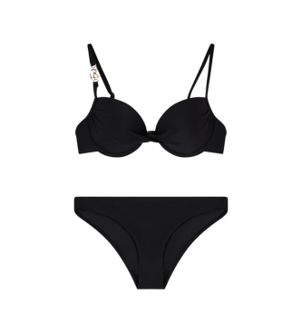 EA7 para mujer. 7W000291_AF20663 Bikini Push negro (S), Beachwear, Poliamida