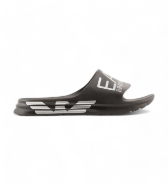 Chanclas Crusher negro (41), Plano, Ninguno, Beachwear, EA7 outlet 2024.