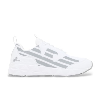 EA7 unisex. X8X217_XK433 Ultimate C2 Kombat Core skor (38 2/3), Vit, Karta, Nyckelband, Casual